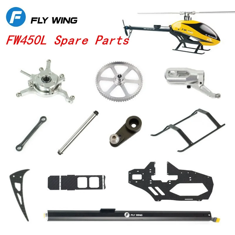 FLY WING FW450L FW450 V2 V2.5  - Rc Helicopter Coaxial recension och pris