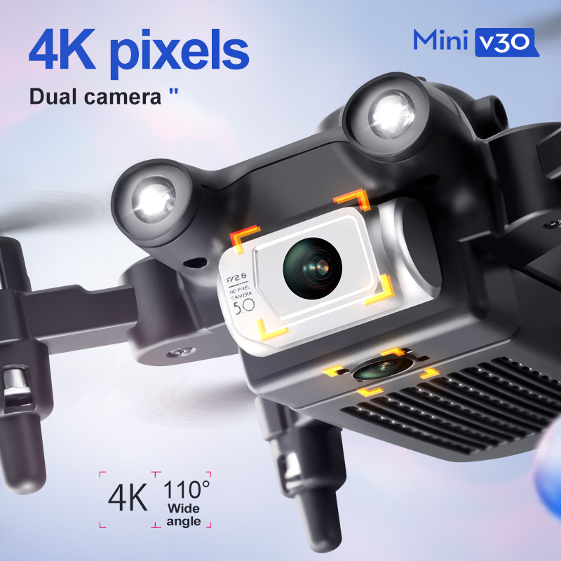Mini V30 WiFi FPV Drone With 4 - Rc Helicopter Electric recension och pris