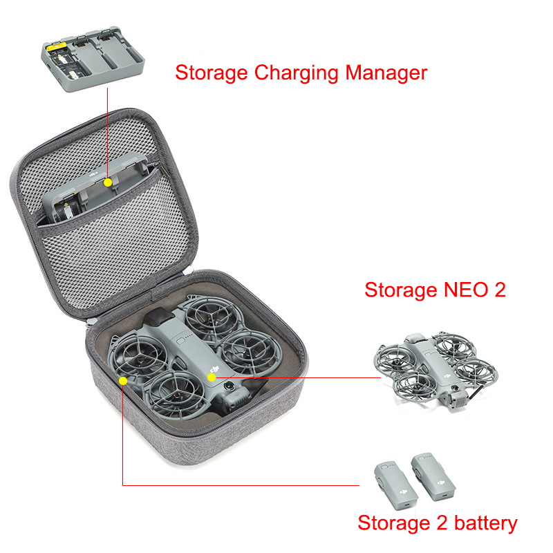 Box for DJI Neo 2 RC N3 Drone  - Rc Helicopter Bag recension och pris