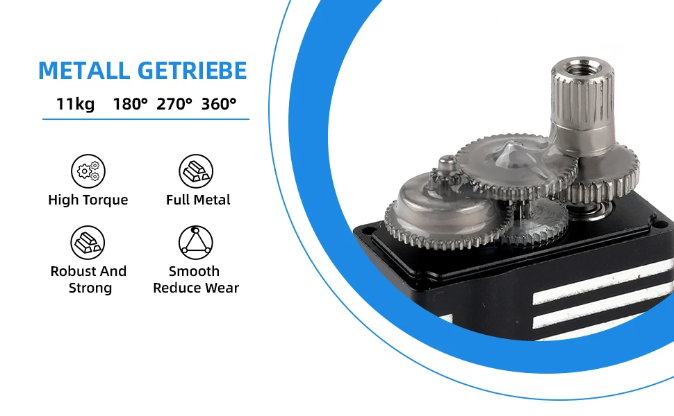 H-11 11KG Micro Digital Servo  - Rc Helicopter Servo recension och pris