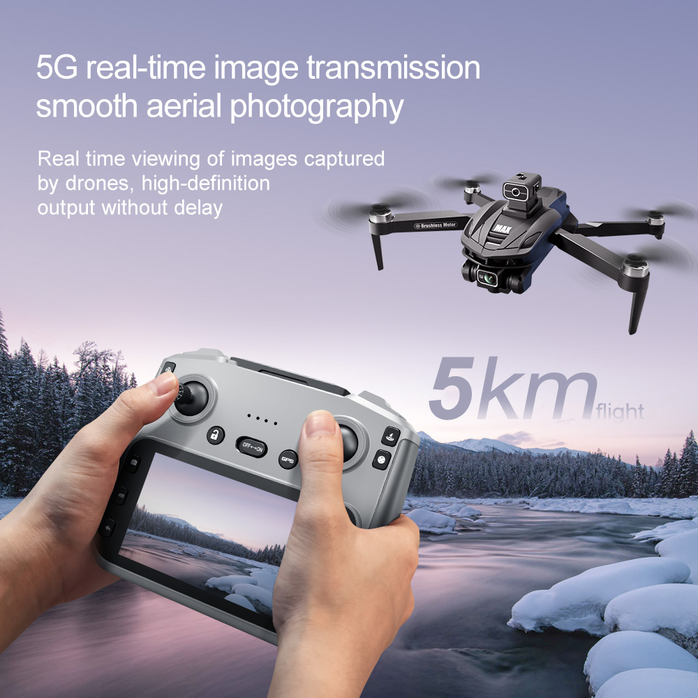 V168 PRO Max GPS Drone 8K Prof - Rc Helicopter Electric recension och pris