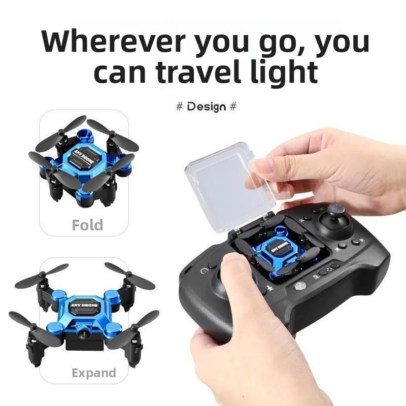 Mini Folding Mosquito Drone wi - Rc Helicopter Electric recension och pris