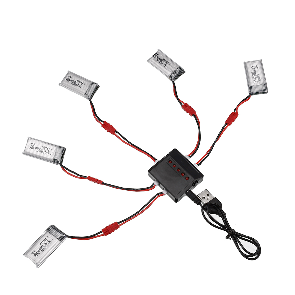 3.7V 380mAh Lipo Battery With  - Rc Helicopter Charger recension och pris