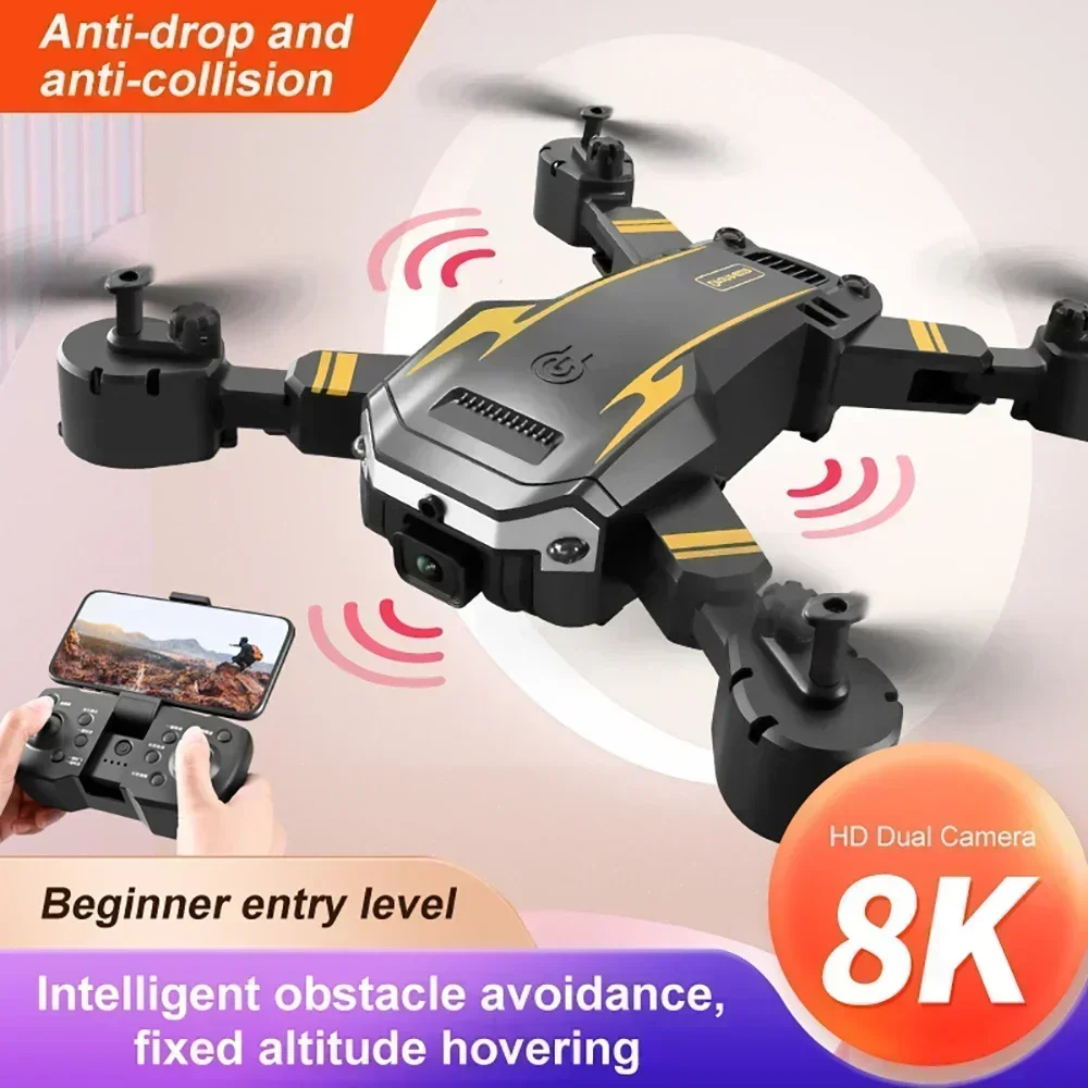 G6 pro Drone with 8K Dual Came - Rc Helicopter Case recension och pris