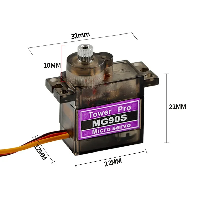 SG90/MG90S 9G Micro Digital Se - Rc Helicopter Servo recension och pris