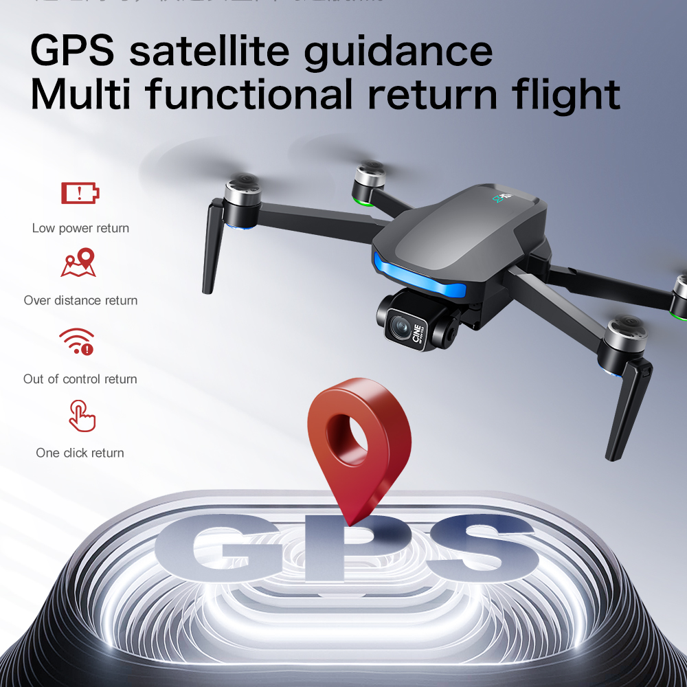 New S-X1 MAX Drone GPS 8K Prof - Rc Helicopter Electric recension och pris